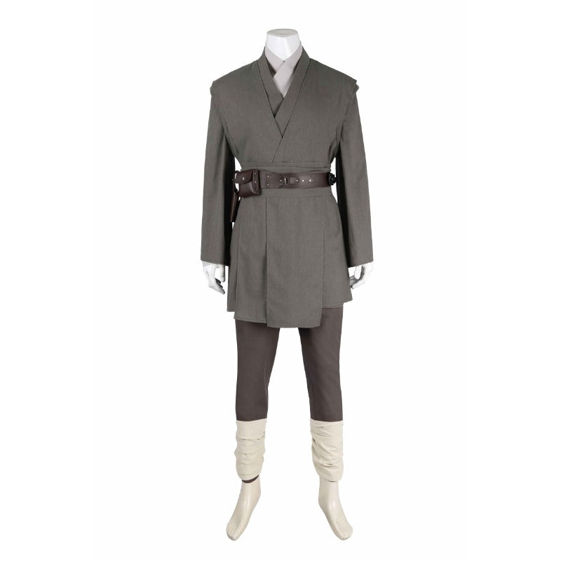 Premium Obi-Wan Kenobi Cosplay Costume Full Set - Jedi Knight Cloak for Halloween & Carnival-Astricos