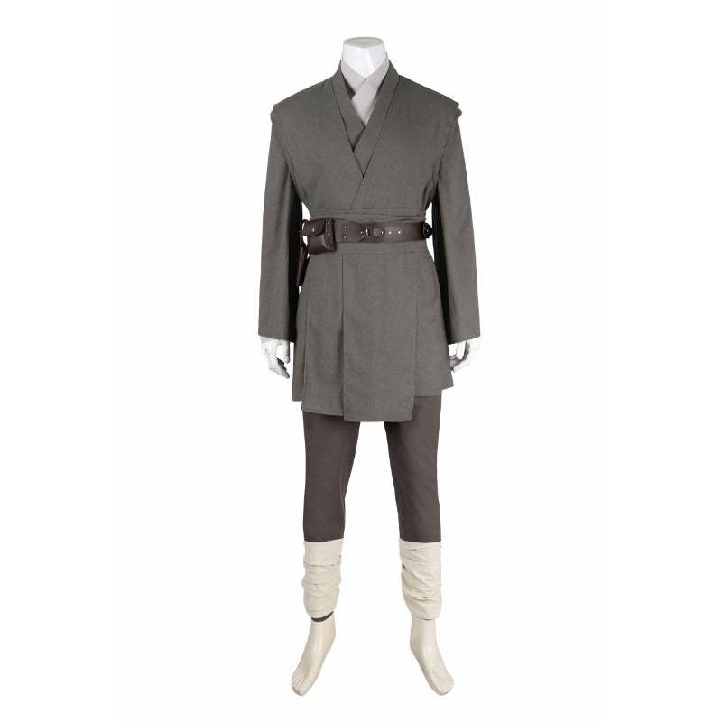 Premium Obi-Wan Kenobi Cosplay Costume Full Set - Jedi Knight Cloak for Halloween & Carnival-Astricos