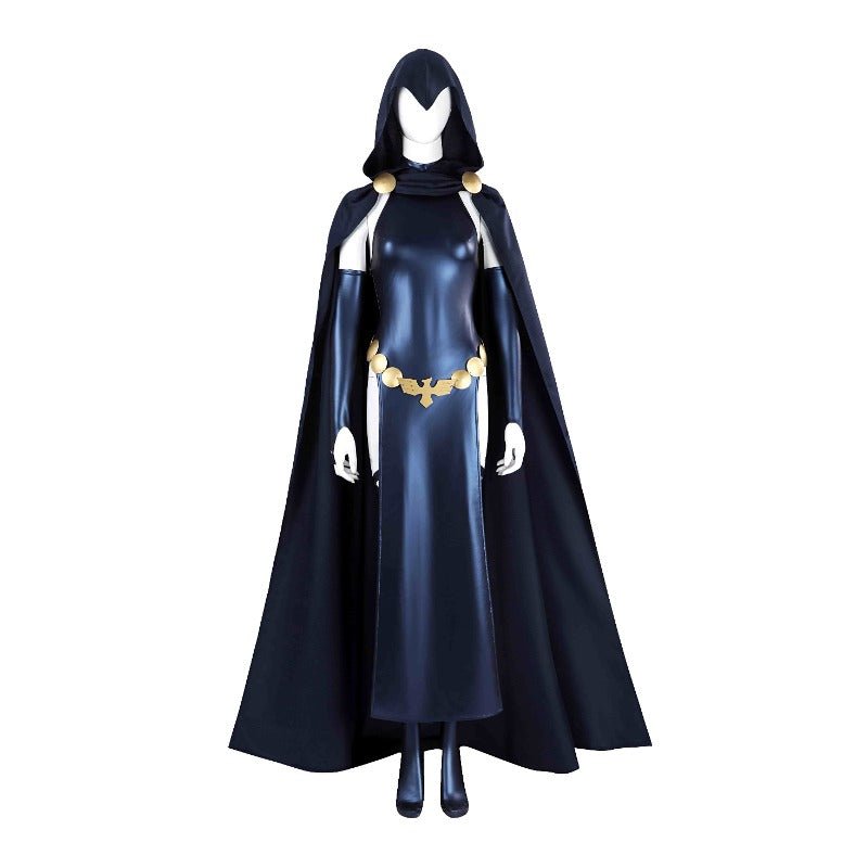 DC Comics Raven (New Earth) Cosplay Costume for Halloween and Roleplay - Astricos