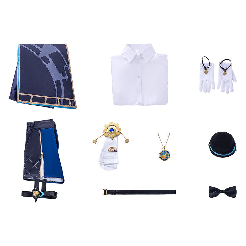 Honkai: Star Rail Misha Cosplay Costume - Galactic Adventurer Wig & Battle Uniform Set | Astricos-Astricos