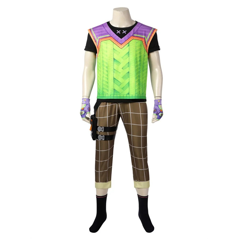 Valorant Gekko Agent Cosplay Costume - Perfect for Halloween & Parties-Astricos