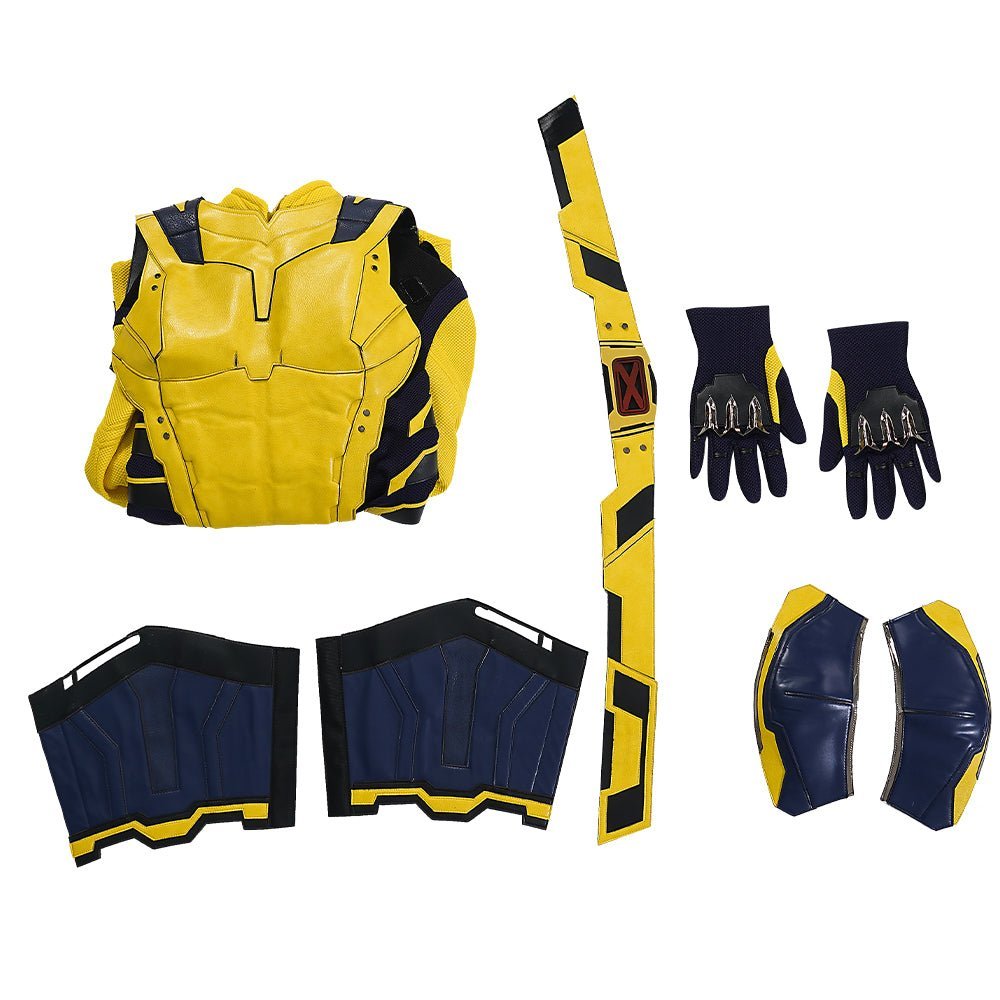Deadpool & Wolverine Halloween Cosplay Logan Howlett Optimized Version Costume Set - Astricos