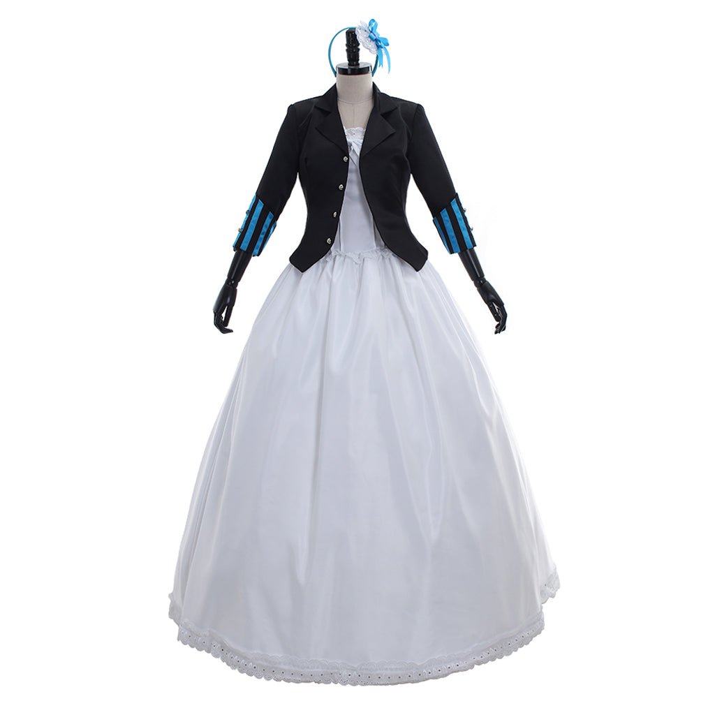 Deluxe Black Butler Elizabeth Midford Luxury Cruise Arc Cosplay Costume | Astricos-Astricos
