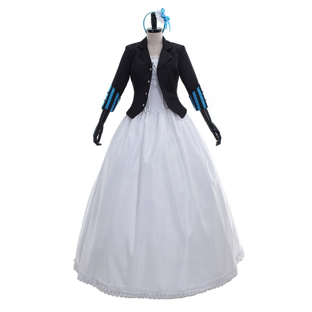 Deluxe Black Butler Elizabeth Midford Luxury Cruise Arc Cosplay Costume | Astricos-Astricos