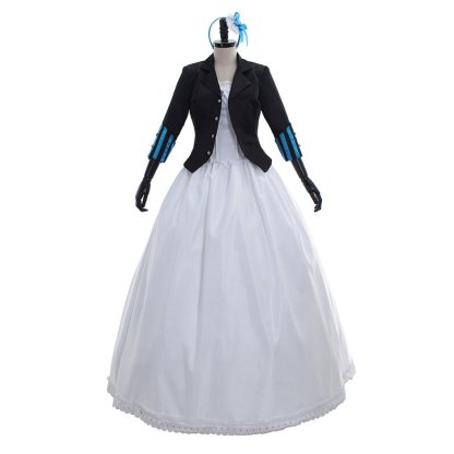 Deluxe Black Butler Elizabeth Midford Luxury Cruise Arc Cosplay Costume | Astricos-Astricos