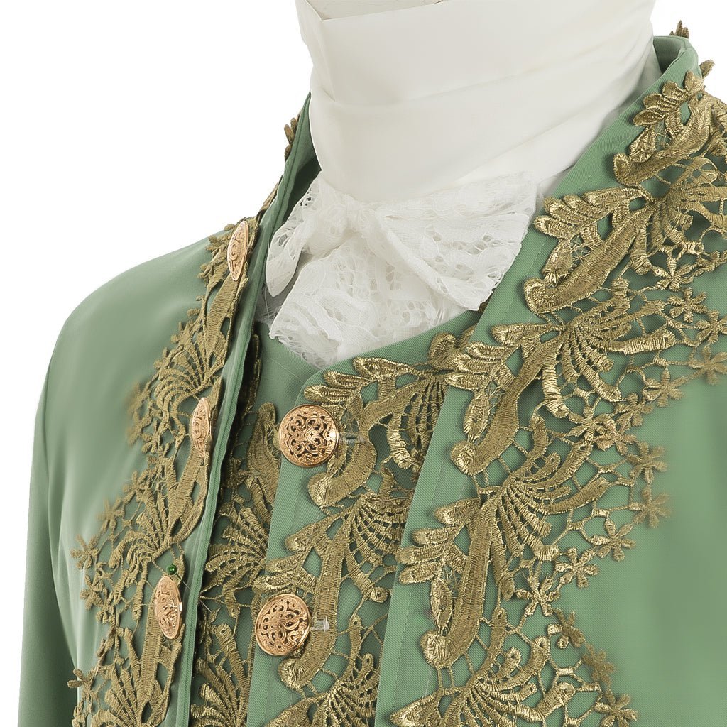 Deluxe Men’s Victorian Prince King Costume - Regal Cosplay Suit for Theater & Medieval Events | Astricos-Astricos
