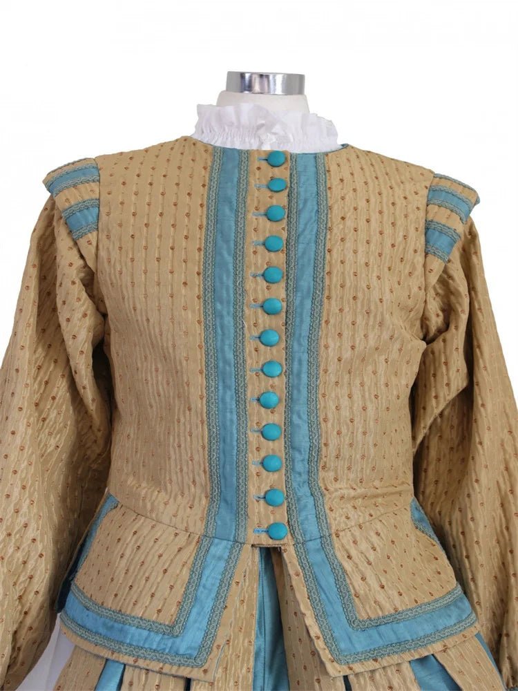 Deluxe Tudor Prince Costume - Authentic Medieval Renaissance King Outfit | Astricos-Astricos