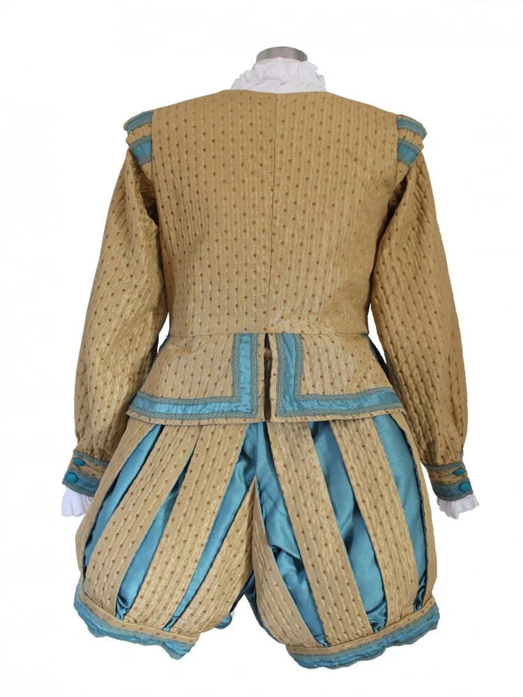 Deluxe Tudor Prince Costume - Authentic Medieval Renaissance King Outfit | Astricos-Astricos