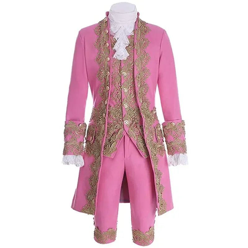 Deluxe Victorian King Prince Costume for Men – Royal Theater Cosplay Suit | Astricos-Astricos
