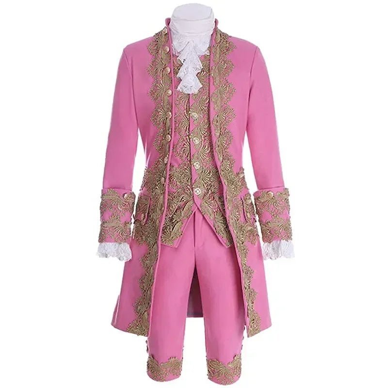 Deluxe Victorian King Prince Costume for Men – Royal Theater Cosplay Suit | Astricos-Astricos