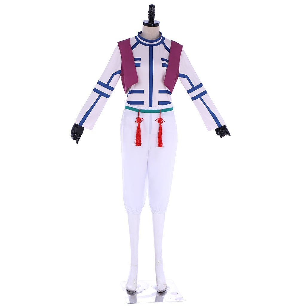 Demon Slayer Akaza Cosplay Costume & Wig - Upper Moon Three Outfit-Astricos