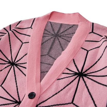Demon Slayer Kamado Nezuko Cosplay Sweater - Halloween & Anime Costume | Astricos-Astricos