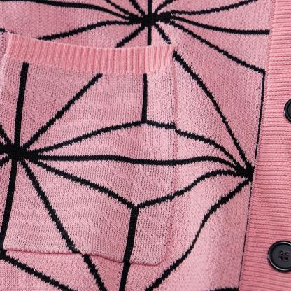 Demon Slayer Kamado Nezuko Cosplay Sweater - Halloween & Anime Costume | Astricos-Astricos