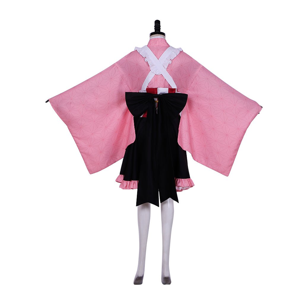 Demon Slayer Kamado Nezuko Maid Cosplay Costume - Anime-Inspired Fancy Dress-Astricos
