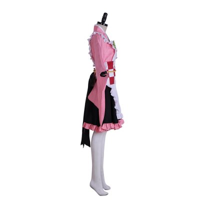 Demon Slayer Kamado Nezuko Maid Cosplay Costume - Anime-Inspired Fancy Dress-Astricos