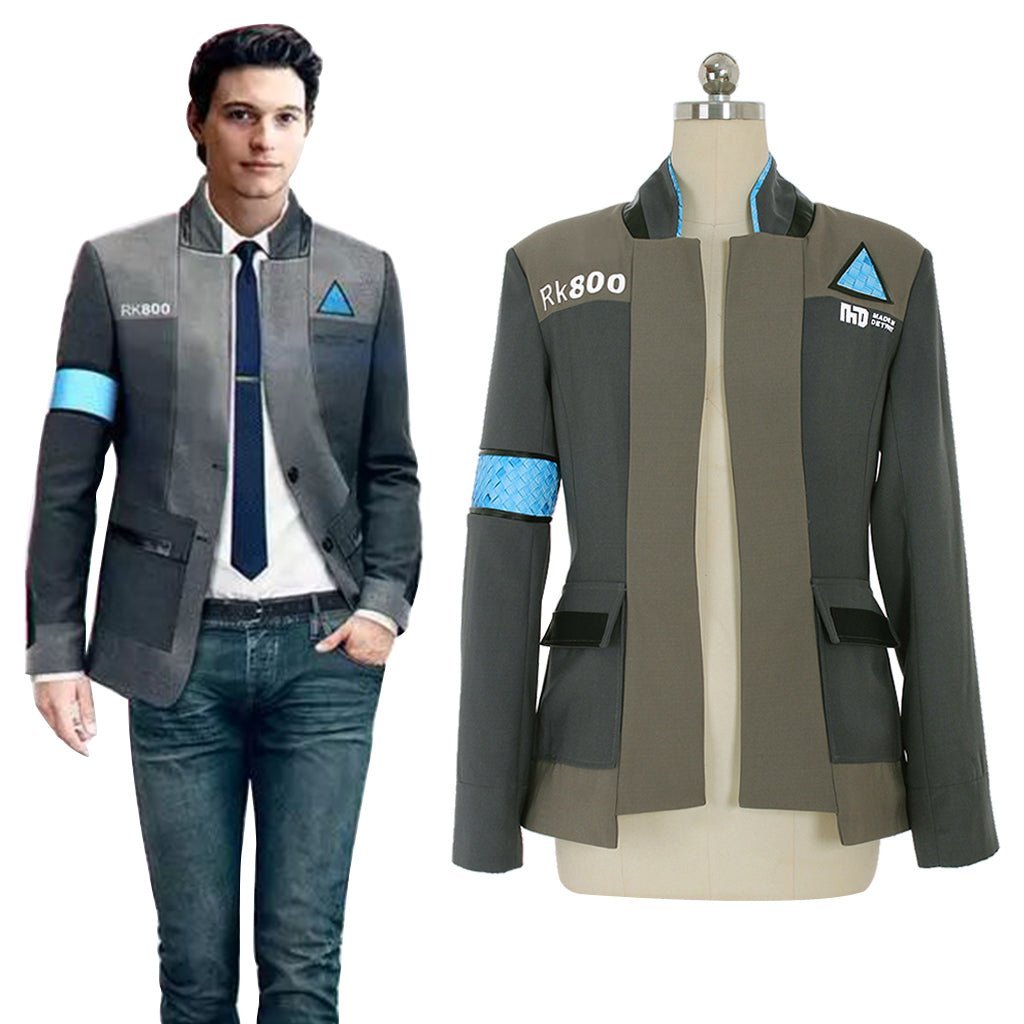 Detroit: Become Human Connor RK800 Full Set Cosplay Costume for Adult Men | Astricos-Astricos