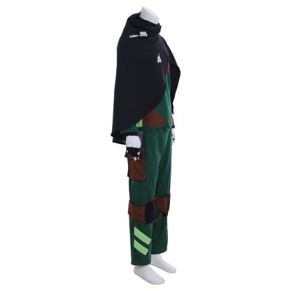 Detroit: Become Human Ralph Cosplay Costume - Green Uniform Full Set for Adult Men-Astricos