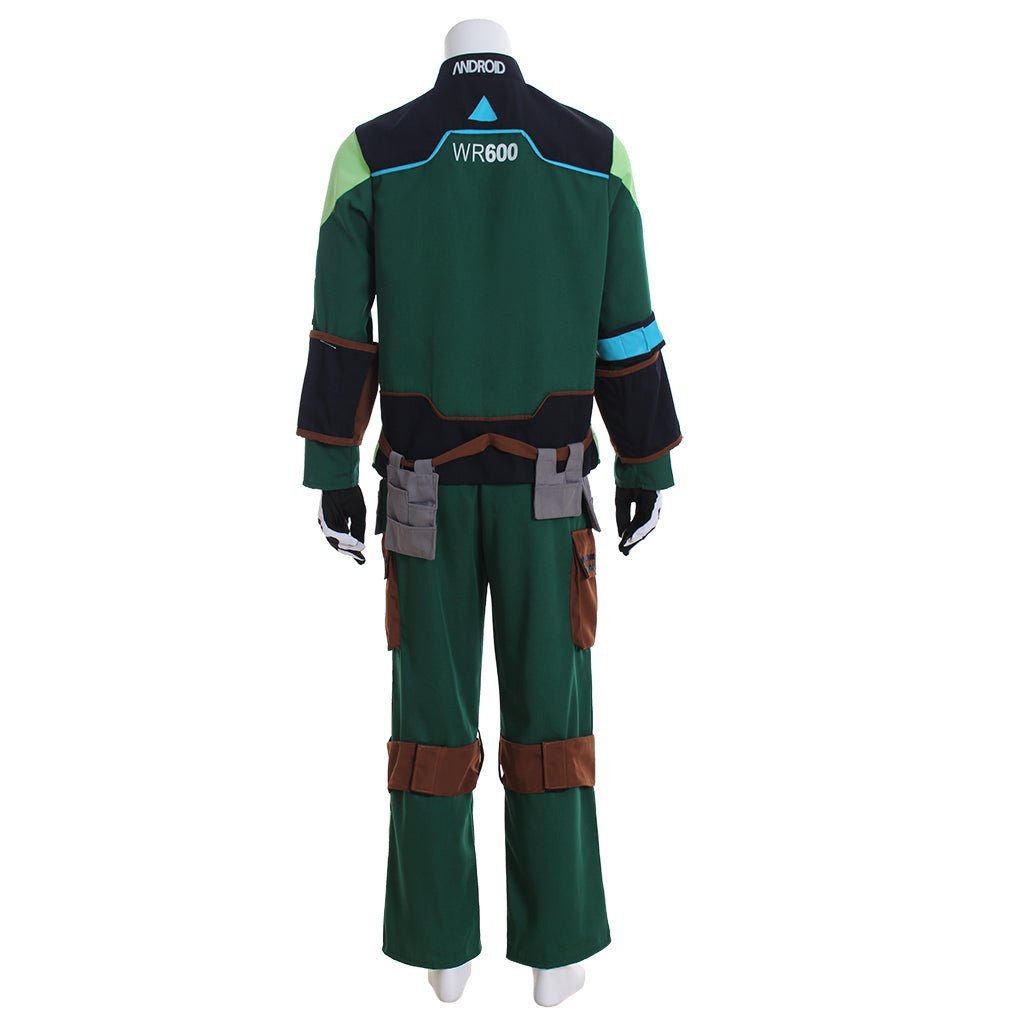 Detroit: Become Human Ralph Cosplay Costume - Green Uniform Full Set for Adult Men-Astricos