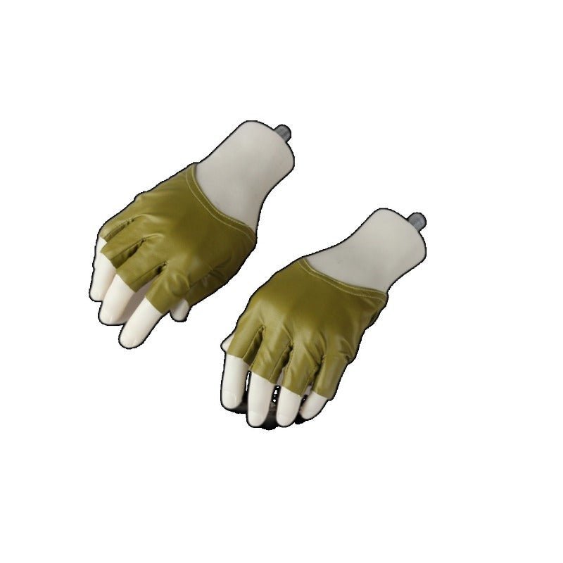 Vergil Cosplay Leather Trench Coat - Devil May Cry 3 Halloween Costume-Astricos