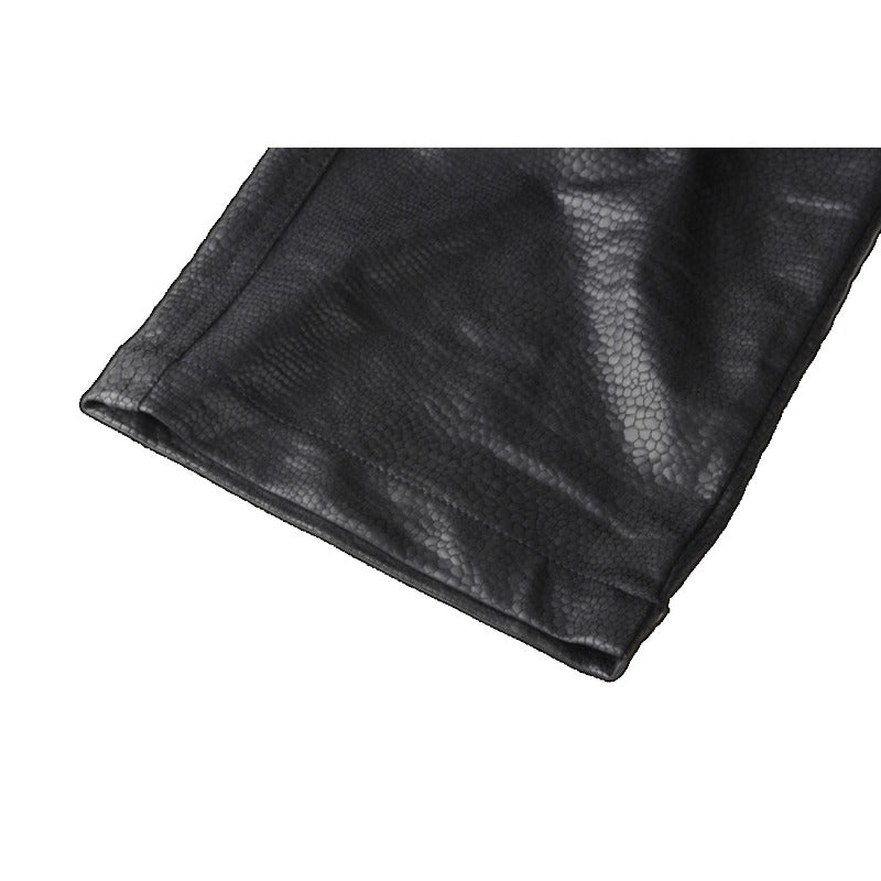 Vergil Cosplay Leather Trench Coat - Devil May Cry 3 Halloween Costume-Astricos