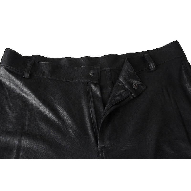 Vergil Cosplay Leather Trench Coat - Devil May Cry 3 Halloween Costume-Astricos