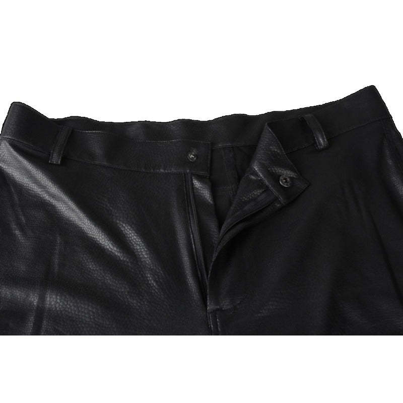 Vergil Cosplay Leather Trench Coat - Devil May Cry 3 Halloween Costume-Astricos