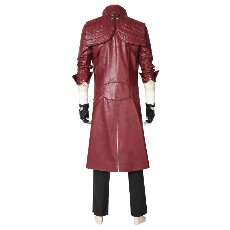 Devil May Cry 5 Dante Cosplay Costume - Premium Halloween Outfit with Shoes | Astricos-Astricos