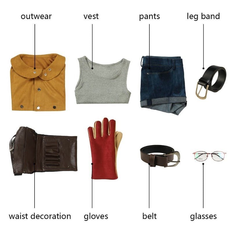 Devil May Cry 5 Nico Cosplay Costume - Premium Quality Outfit for Cosplay Enthusiasts-Astricos