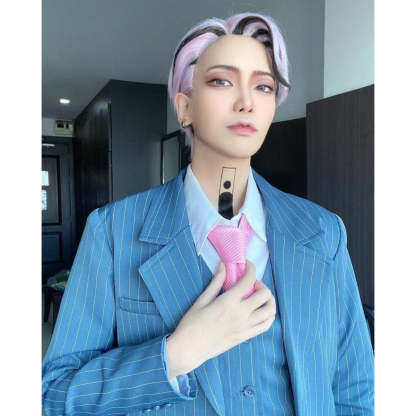 Bonten Rindo Haitani Ran Cosplay Costume - Tokyo Anime Blue Green Suit for Halloween & Casual Wear-Astricos