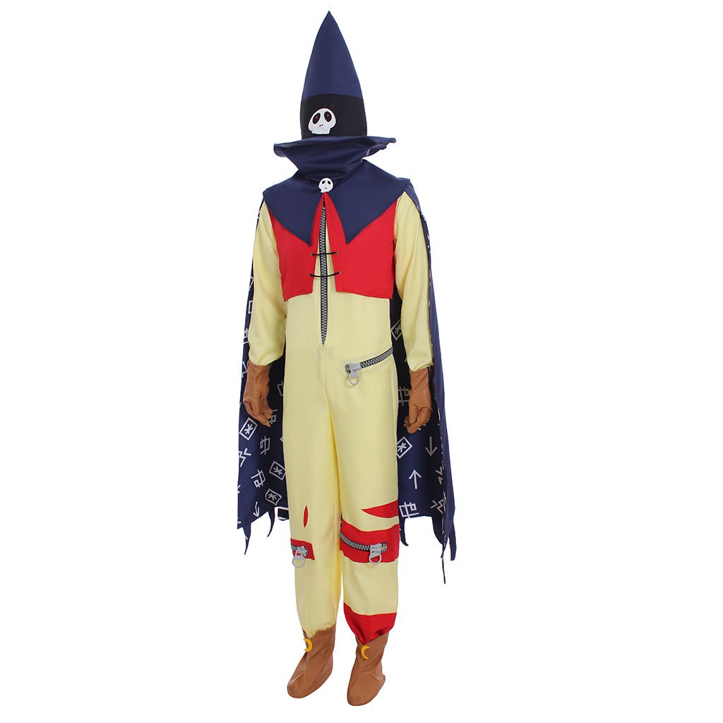 Authentic Digimon Adventure Wizarmon Cosplay Costume for Fans-Astricos