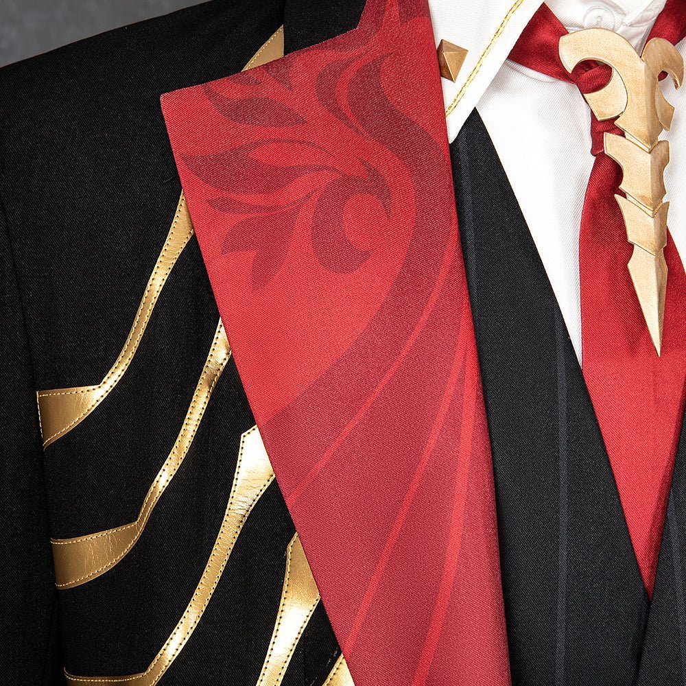 Duke Inferno Ifrit Cosplay Costume - Honkai Star Rail Game Outfit with Crown | Astricos-Astricos