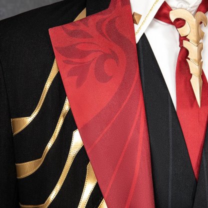 Duke Inferno Ifrit Cosplay Costume - Honkai Star Rail Game Outfit with Crown | Astricos-Astricos