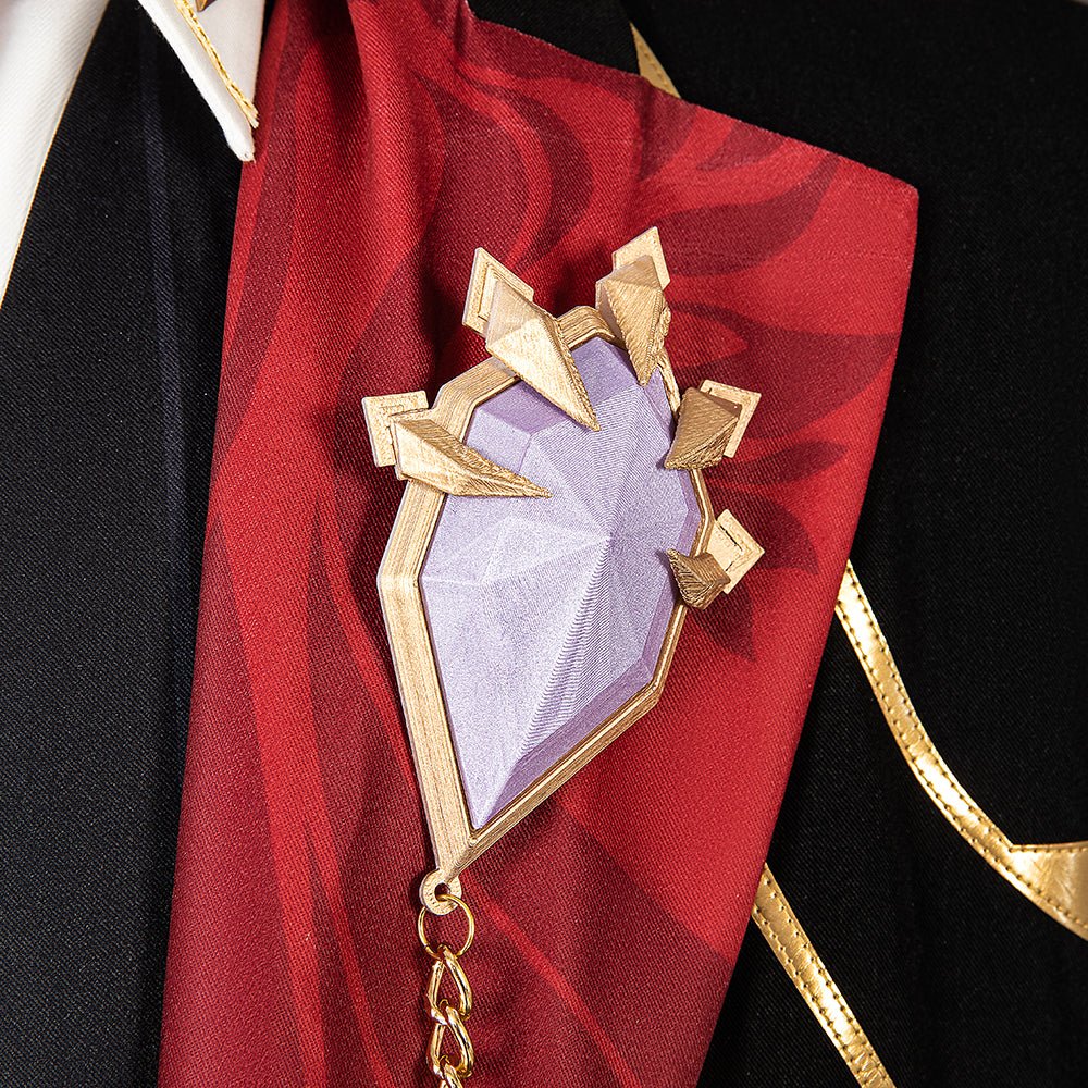 Duke Inferno Ifrit Cosplay Costume - Honkai Star Rail Game Outfit with Crown | Astricos-Astricos