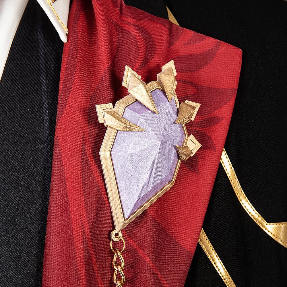 Duke Inferno Ifrit Cosplay Costume - Honkai Star Rail Game Outfit with Crown | Astricos-Astricos