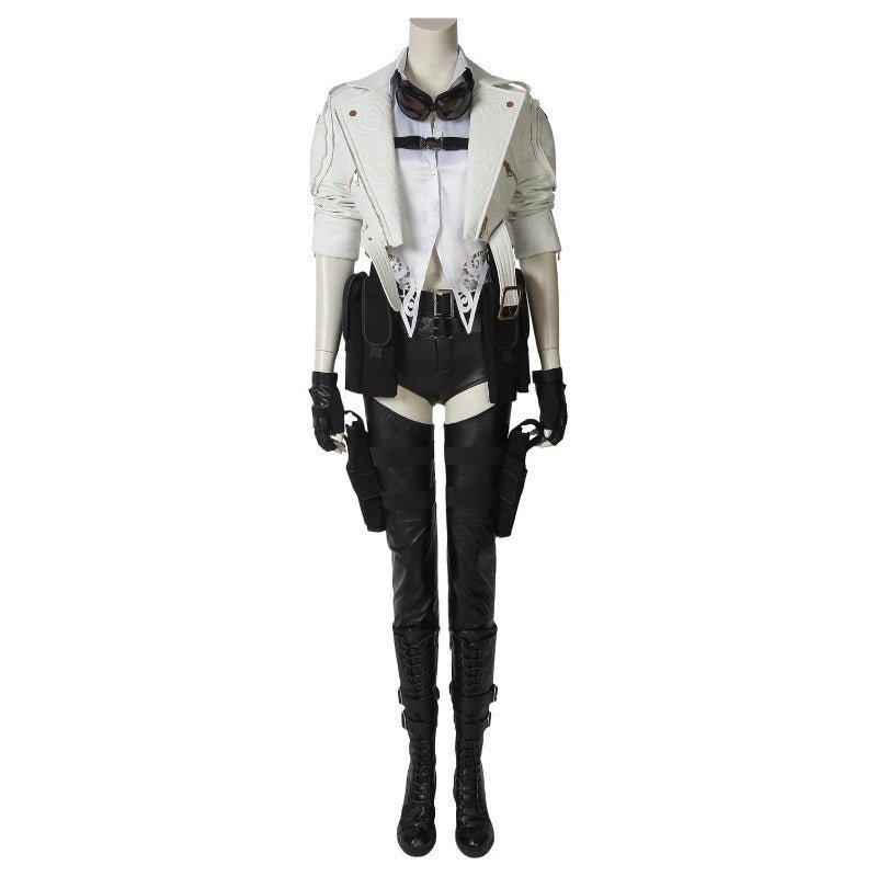 Devil May Cry 5 V Lady Mary Cosplay Costume Full Set With Shoes For Women & Men | Astricos-Astricos