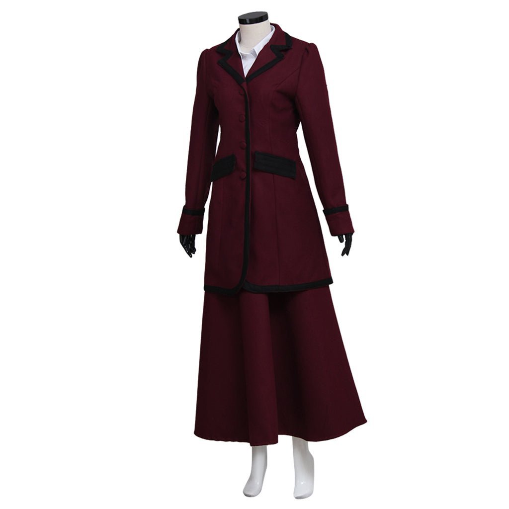Doctor Who 8th Missy Mistress Cosplay Costume - Complete Top, Skirt, and Shirt Set-Astricos
