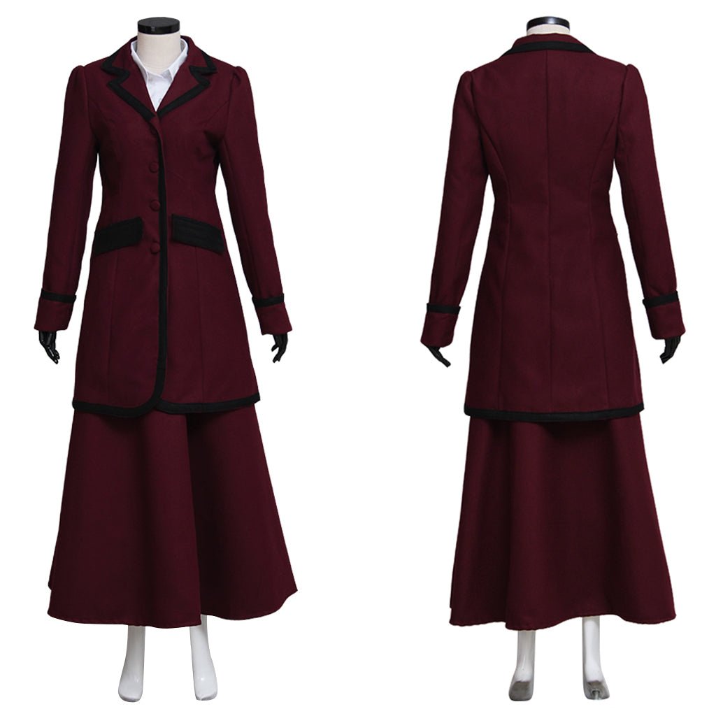 Doctor Who 8th Missy Mistress Cosplay Costume - Complete Top, Skirt, and Shirt Set-Astricos