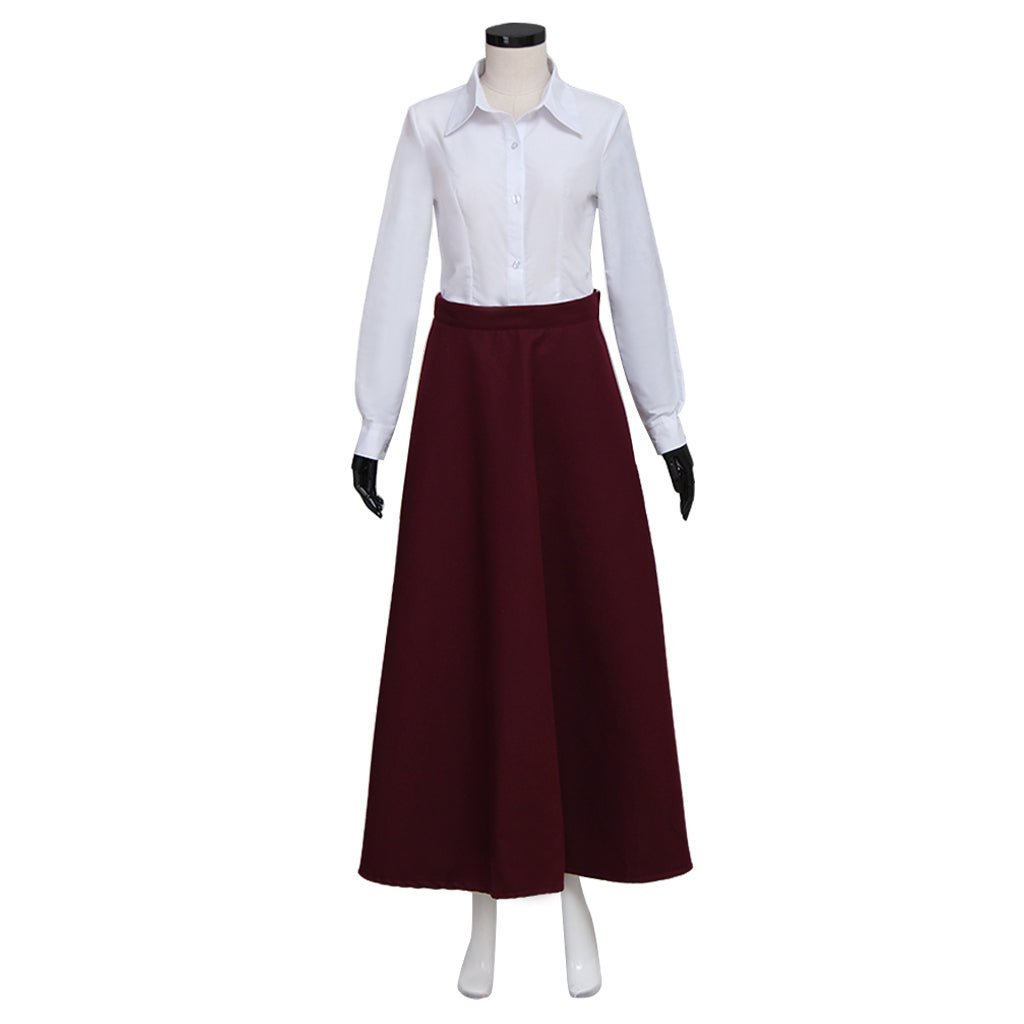 Doctor Who 8th Missy Mistress Cosplay Costume - Complete Top, Skirt, and Shirt Set-Astricos