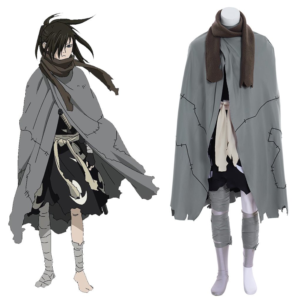 Hyakkimaru Cosplay Costume from Dororo - Authentic Anime Warrior Outfit-Astricos