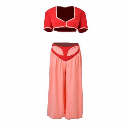 Dream of Jeannie Cosplay Costume - Authentic Jeannie Dress & Belly Dance Outfit-Astricos