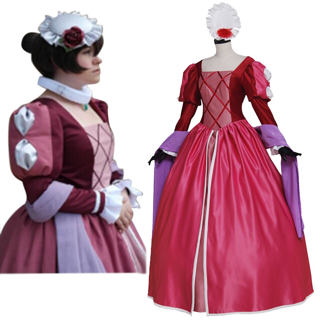 Dreamy Ballet Princess Rue Cosplay Costume - Authentic Princess Tutu Anime Outfit-Astricos