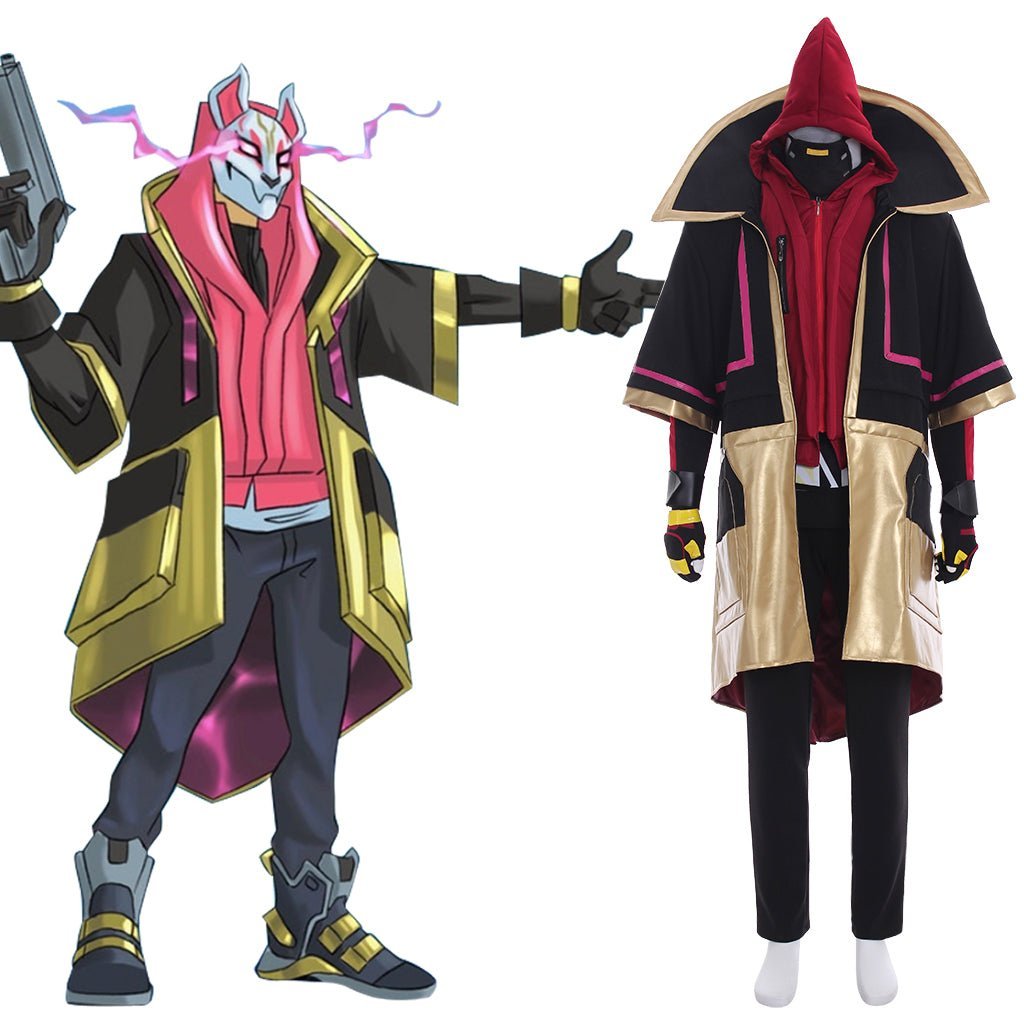 Drift Cosplay Costume Set | Game-Inspired Custom Role Suit for Men | Astricos-Astricos