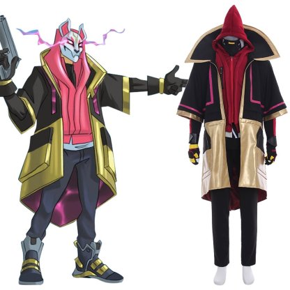 Drift Cosplay Costume Set | Game-Inspired Custom Role Suit for Men | Astricos-Astricos