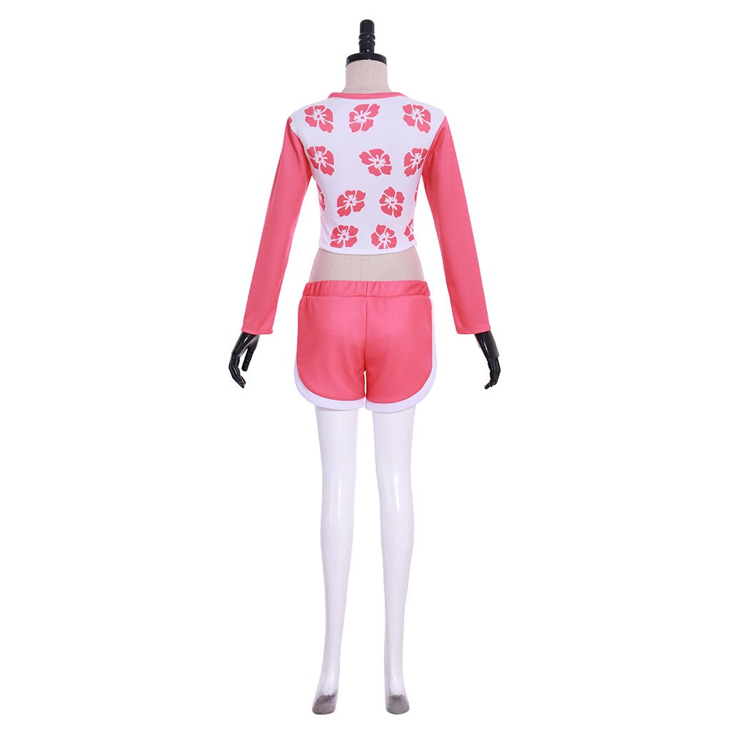 D.Va Hana Song Waveracer Cosplay Costume - Pink Swimsuit Skin from Overwatch | Astricos-Astricos