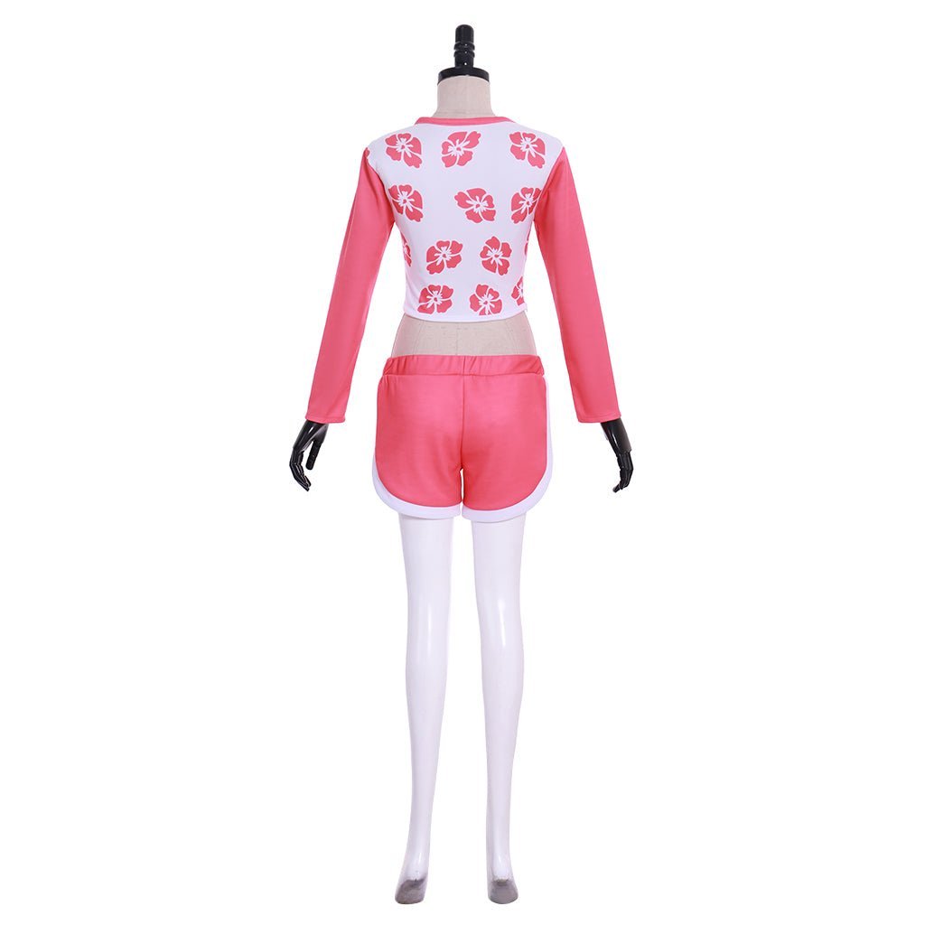 D.Va Hana Song Waveracer Cosplay Costume - Pink Swimsuit Skin from Overwatch | Astricos-Astricos