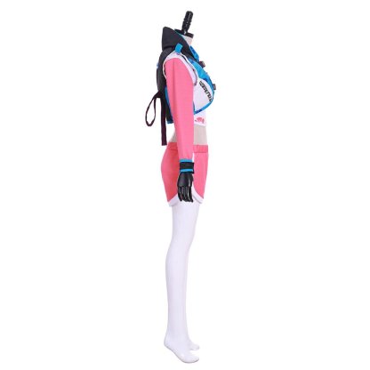 D.Va Hana Song Waveracer Cosplay Costume - Pink Swimsuit Skin from Overwatch | Astricos-Astricos