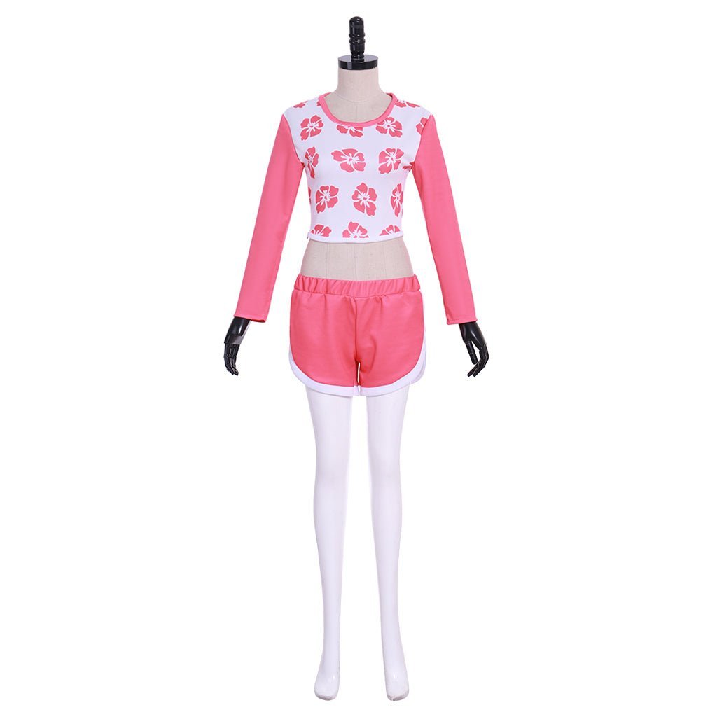 D.Va Hana Song Waveracer Cosplay Costume - Pink Swimsuit Skin from Overwatch | Astricos-Astricos