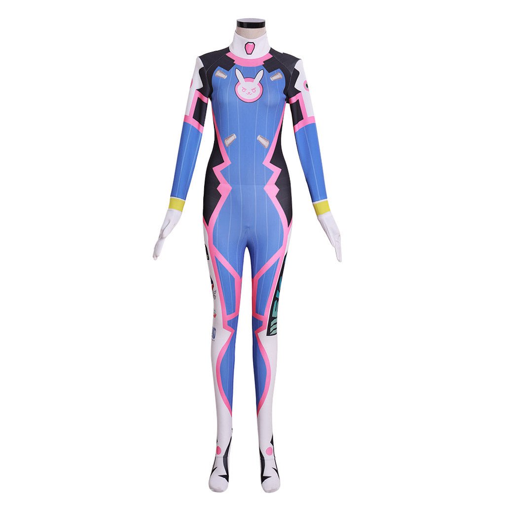 D.Va Overwatch Cosplay Costume - Premium Superhero Zentai Suit for Gamers & Fans-Astricos