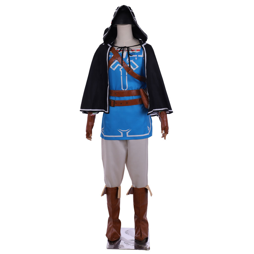 Zelda: Breath of the Wild Link Cosplay Costume - Authentic Hero Outfit Full Set-Astricos