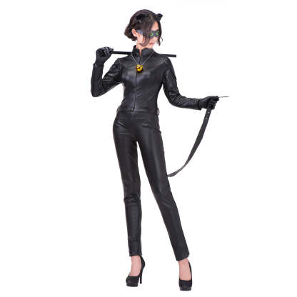 Authentic Miraculous Ladybug Cat Noir Black Jumpsuit Costume | Astricos-Astricos